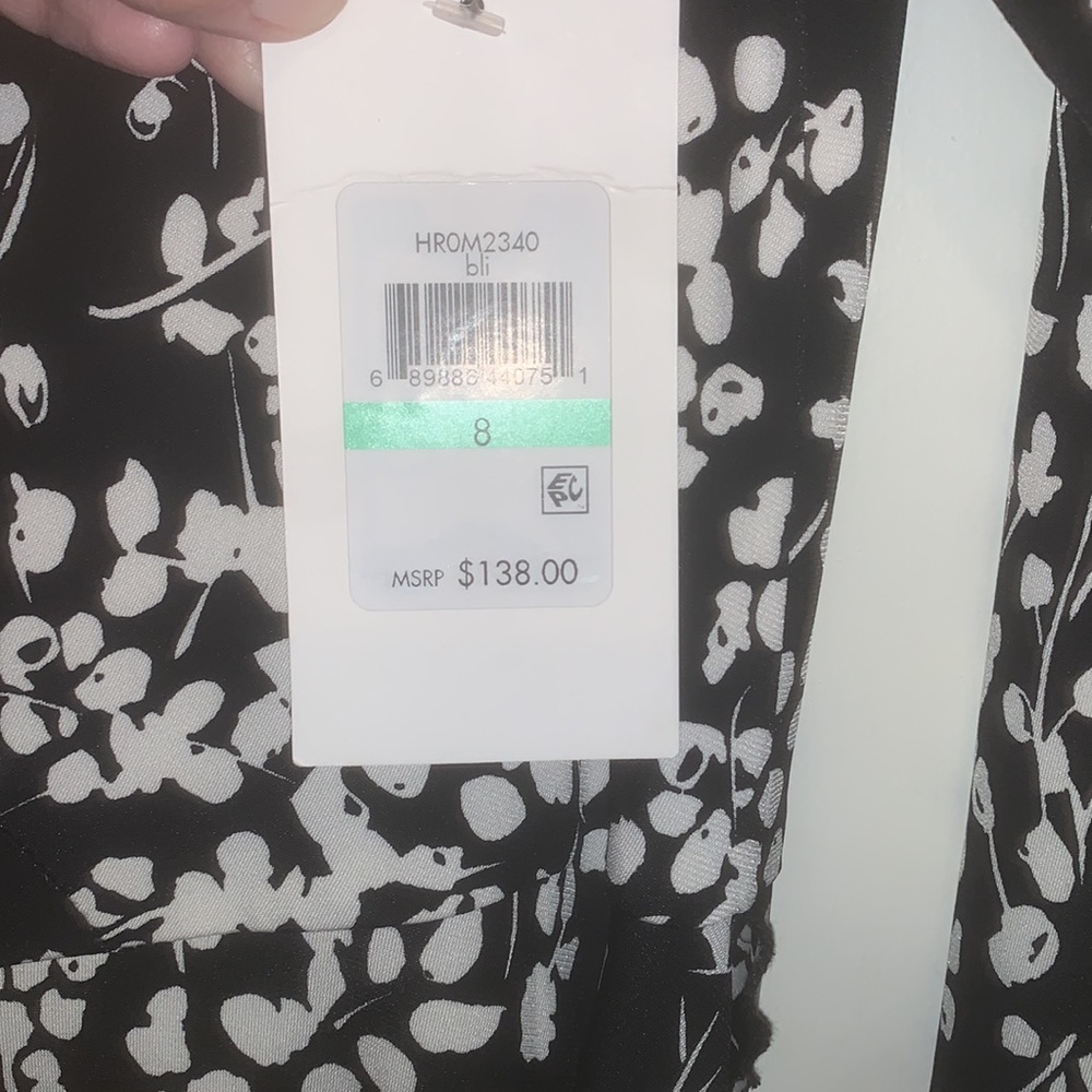 Harper Rose black and white floral dress - Picture 3 of 6